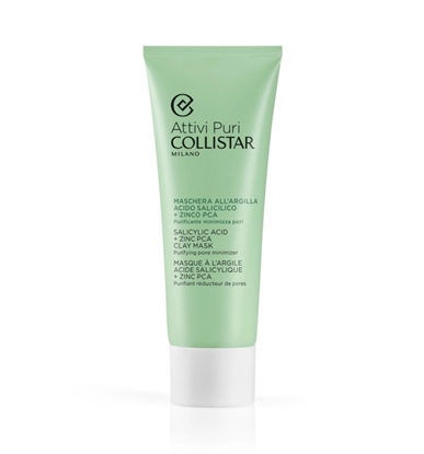 COLLISTAR ATTIVI PURI SALICYLIC ACIDZINC PCA CLAY MASK 75ML